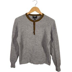 Todd Snyder Classic Henley Shirt Women's Size Medium